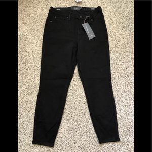 NWT Torrid Sky High black crop skinny jeans 12 R